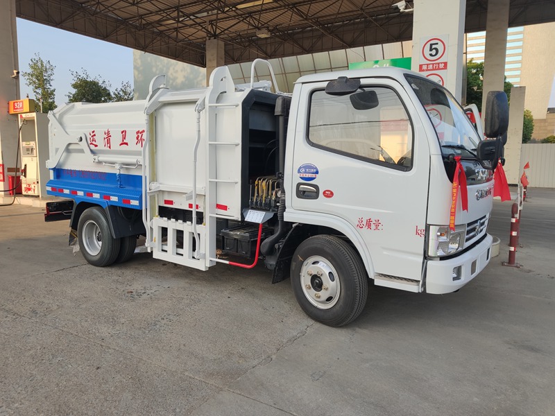 内蒙古海拉尔张总来厂自提挂桶垃圾车